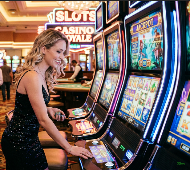 Imagem promocional do aplicativo mobile da 55vv